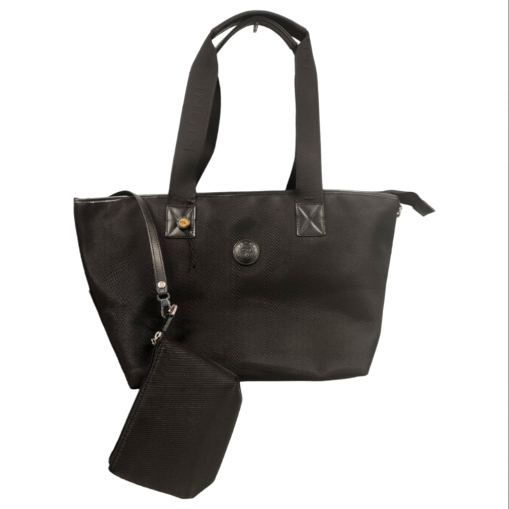 Rioni Moda Italia Black Tote with‎ Wallet NEW